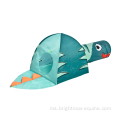 Match Super Cute Kitty House Pet Toy Dinosaur Dinosaur Bentuk Terowong Kucing Dilipat